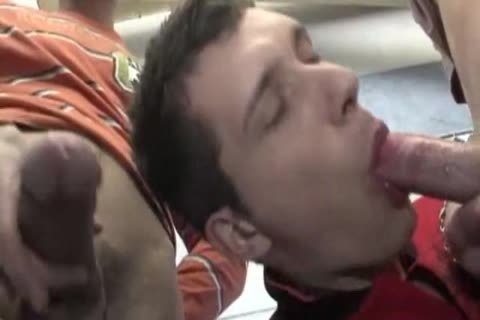 Unbridled threeway frigging after raging weenie sucking.