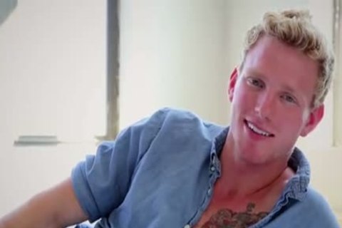 wench blonde tempt Camera guy