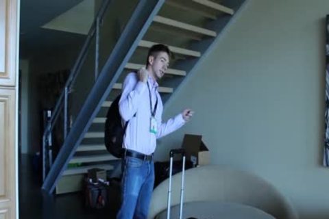 ManRoyale lusty twink Comes Back Home For To nail