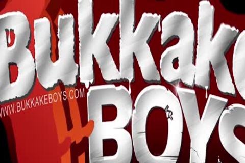 Bukkake twink cant get Enought penises