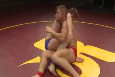 Steve Sterling And Dayton O'connor Wrestle before plowing