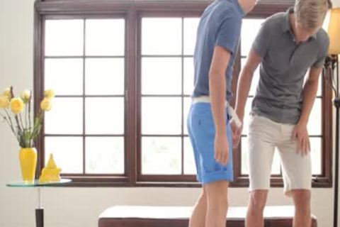 GayRoom - JD Phoenix First Scene boned By Mitch Vaughn