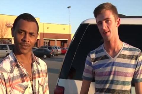 Perry Cavalari plows His First black chap