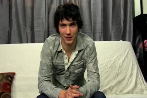 teen Josh Bensan Interviewed Then Wanked His ramrod