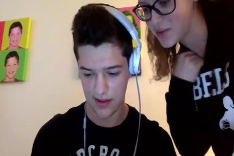 Sister Walks In On Brother whilst His Hard pecker