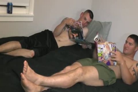 Nich & Mach jerk off Jointly