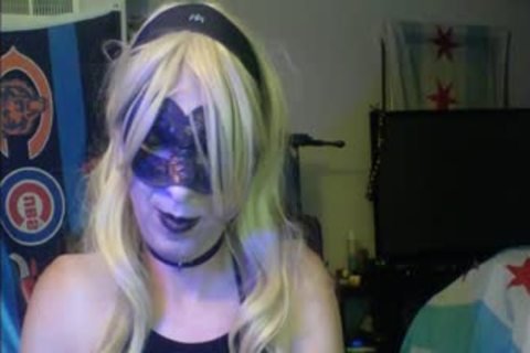 attractive blond Goth CD Strikes one more time (full Show)