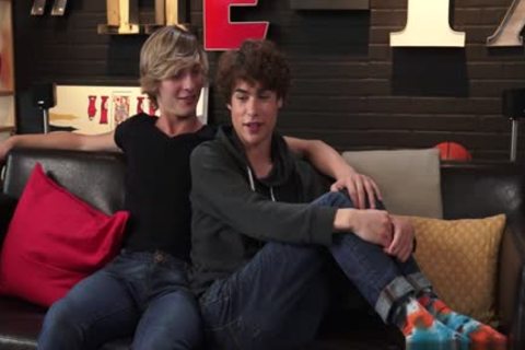 brunette homosexual anal sex And cum flow