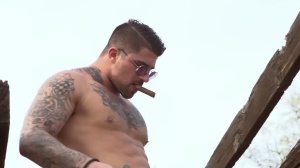 Desert Hideaway - Ryan hammers with Pierce Paris anal invasion