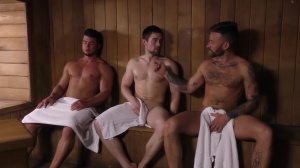 Heating Things Up - Griffin Barrows with Brad Banks butthole nail