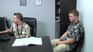Wrong Destination - Ethan Slade and Jimmy Johnson ass pound
