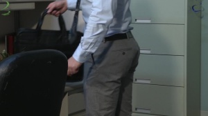 Office Party Regrets - Rocco Reed & Liam Magnuson anal Hook up