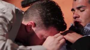 Warehouse collision - Andrew Stark with Enrique Romo anal Love