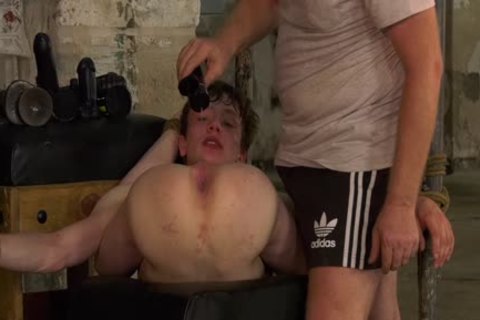Sub Alex Faux Has chocolate hole Stuffed With Lit Candle