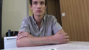 Czech lad stretched and pounded hard