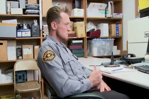 handsome teen hammered By A Pervy Loss Prevention Officer
