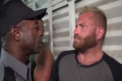 Interracial cock-sucker