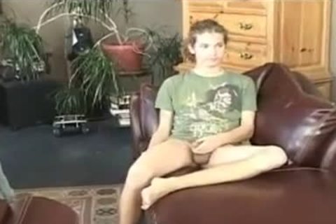 nice-looking Blond twink disrobe Jerking And love juice