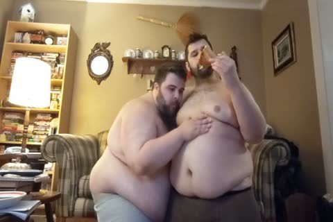 Gainer Boyfriends Eating & Belly Play