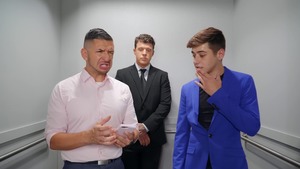 Elevator Pitcher: bareback - JJ Knight, Joey Mills American Sex