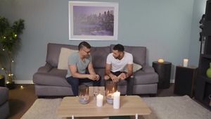 Our Last Night together: bareback - Tristan Jaxx with Argos Santini American Sex