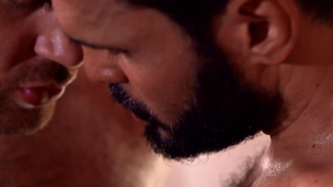 Gods Of Men: Jean Franko face fuck in the bed