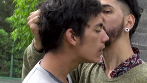 LatinLeche - Deepthroat at the beach