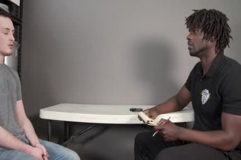 White teen Has Interracial Sex With Security