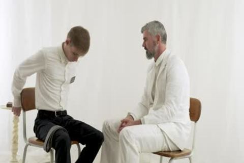 Hung Priest Barebacks taut Church man