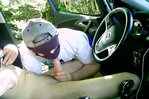 engulf And handjob In The Car