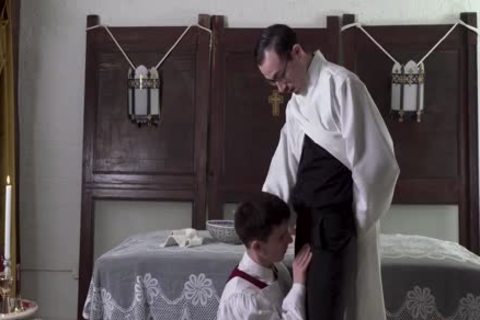 Felix O'Dair & Father Fiore -  Altar twink Training