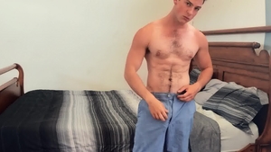 SeanCody.com: Archie masturbation with big dildo