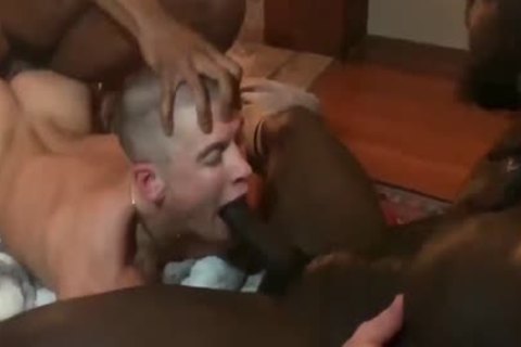 Smoking yummy bare Interracial bunch nail