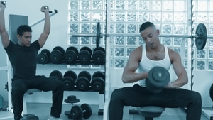 Noir Male: Ebony Mateo Fernandez plus Zario Travezz rimjob