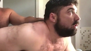 Bending Him Over The Sink