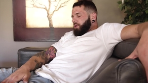 Next Door Originals - Hairy Johnny Hill kissing throat fucking