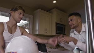 NextDoorOriginals: Tattooed Beaux Banks throat fuck