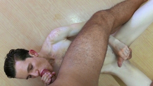 DirtyScout - Muscle amateur having fun with big penis guy