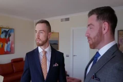 gay Suit oral-sex-service And butt