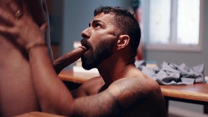 Icon Male: Adam Ramzi bareback tongue kissing video