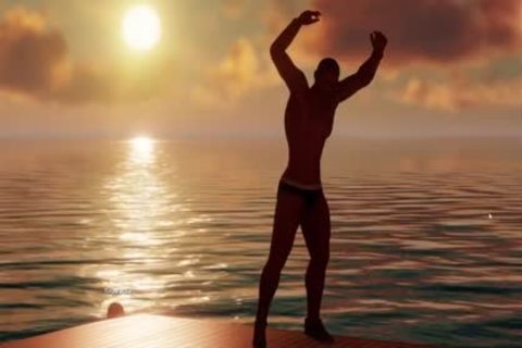 wild lad Dancing  , 3D Animation , 3D manga