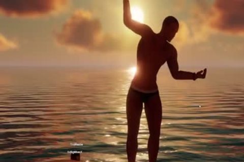 wild lad Dancing  , 3D Animation , 3D manga