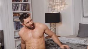 SeanCody - Inked Levi handjob gagging