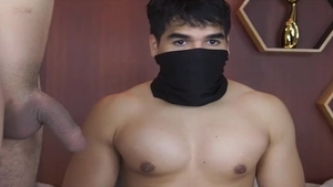 pumped up boy receives nailed On webcam