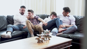 Twink Trade: Movie Night Takes An Erotic Turn