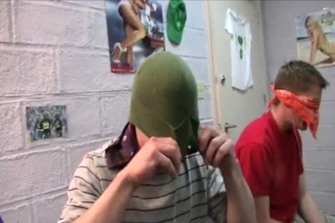 Ladies Laugh @ Straight studs in homosexual Gloryhole